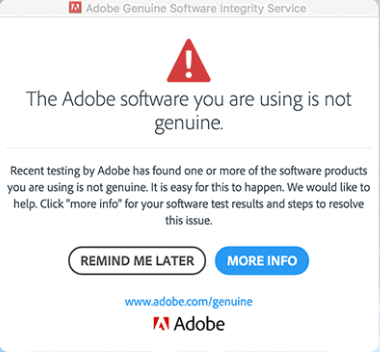 How to disable adobe genuine software integrity service on mac